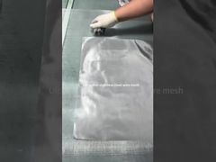 Ультратонкая сетка из нержавеющей стали саржевого переплетения.