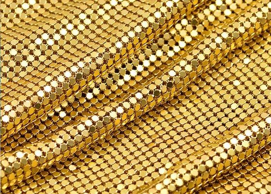 Металлическая ткань ткани (металлический занавес ткани Sequin) - Sequin круга и восьмиугольника
