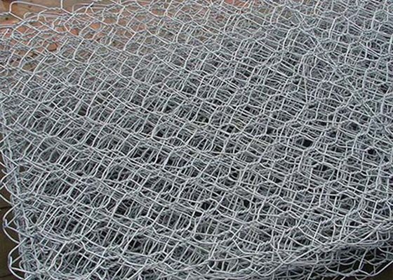 PVC 8x10cm покрыл подпорную стенку ячеистой сети корзин Gabion