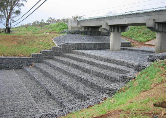 Гальванизированные тюфяки Gabion для облицовок/подкладка дамбы/канала