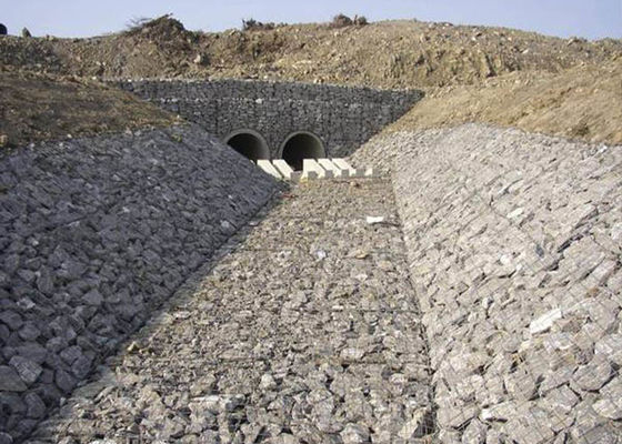 Гальванизированные тюфяки Gabion для облицовок/подкладка дамбы/канала