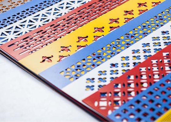 Декоративный перфорированный металлический лист 1x2 м для потолка, фасада, перегородки