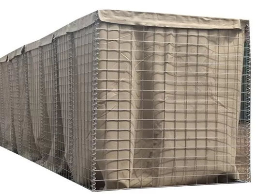 Диаметр провода Gabion 4mm 5mm стены бастиона Gabion Hesco военный