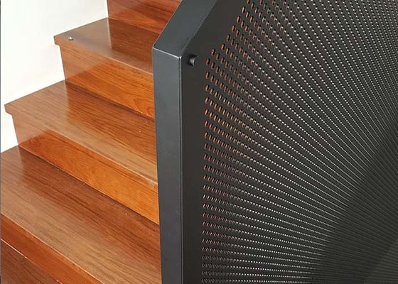 Пефорированные панели балюстрады Infill и прокладывать рельсы – антиржавейный, прочный и легкий к обслуживанию