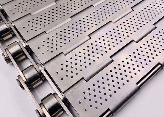 конвейерная лента 1mm-4mm пефорированная плитой для продуктов небольших и высокой плотности