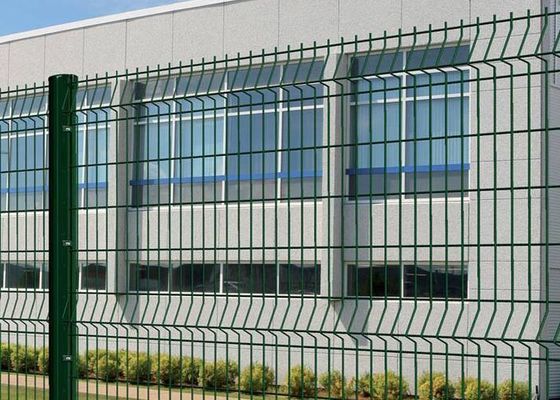 Горяче оцинкованный 3D охранный забор