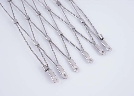 Сетка веревочки нержавеющей стали безопасная и красивая архитектурноакустическая сетка кабеля