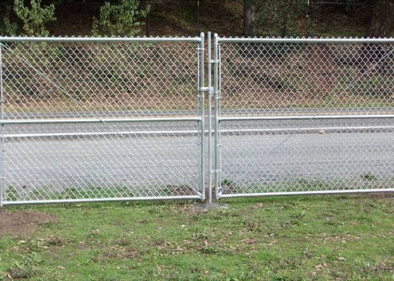 Цинк ворот качания звена цепи F654 F900 двойной покрытый с круглым столбом