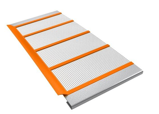 ПУ поддержка полоса прямой проволоки самоочищающейся сетки экрана