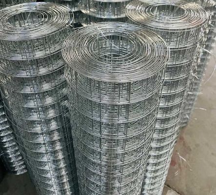 Диапазон длины 5-50 м Оцинкованная сварная железная проволочная сетка Размер 0,5 мм - 5 мм